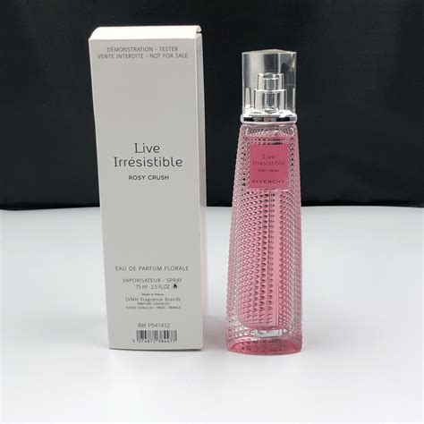 givenchy live irresistible rosy crush eau de parfum florale spray|givenchy pink rose crush.